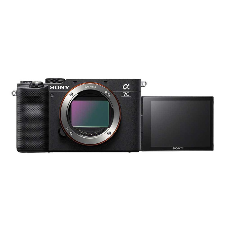 Sony Mirrorless Cameras | Sony A7C Mirrorless Camera Body, Black {24.2Mp}