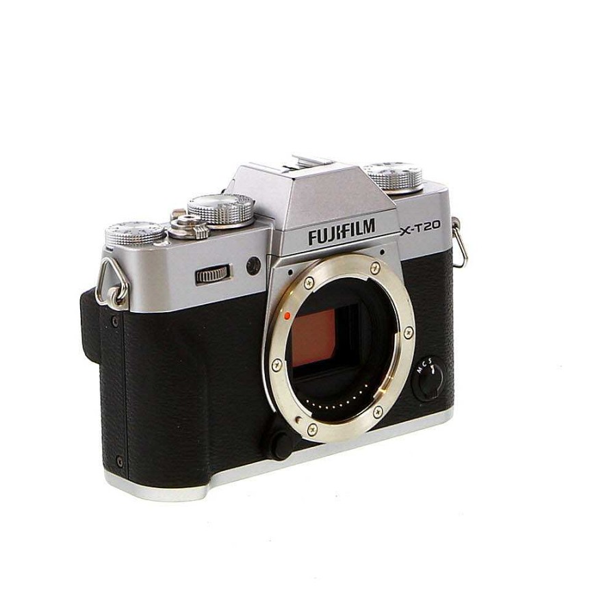 Fuji Mirrorless Cameras | Fujifilm X-T20 Mirrorless Camera Body, Silver {24.3Mp}