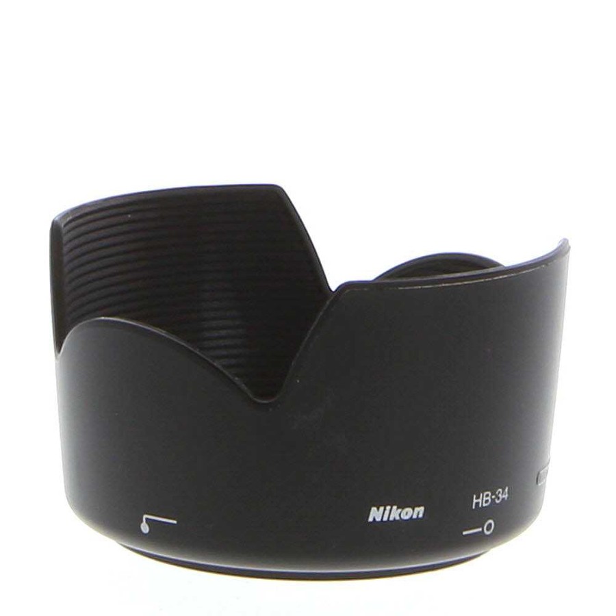 Nikon Lens Accessories | Nikon Hb-34 Lens Hood, For 55-200Mm F/4.5-5.6 G Ed Dx Af-S