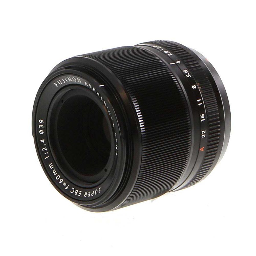 Fuji Mirrorless Lenses | Fujifilm Xf 60Mm F/2.4 (R Macro) Fujinon Aps-C Lens For X-Mount, Black {39}