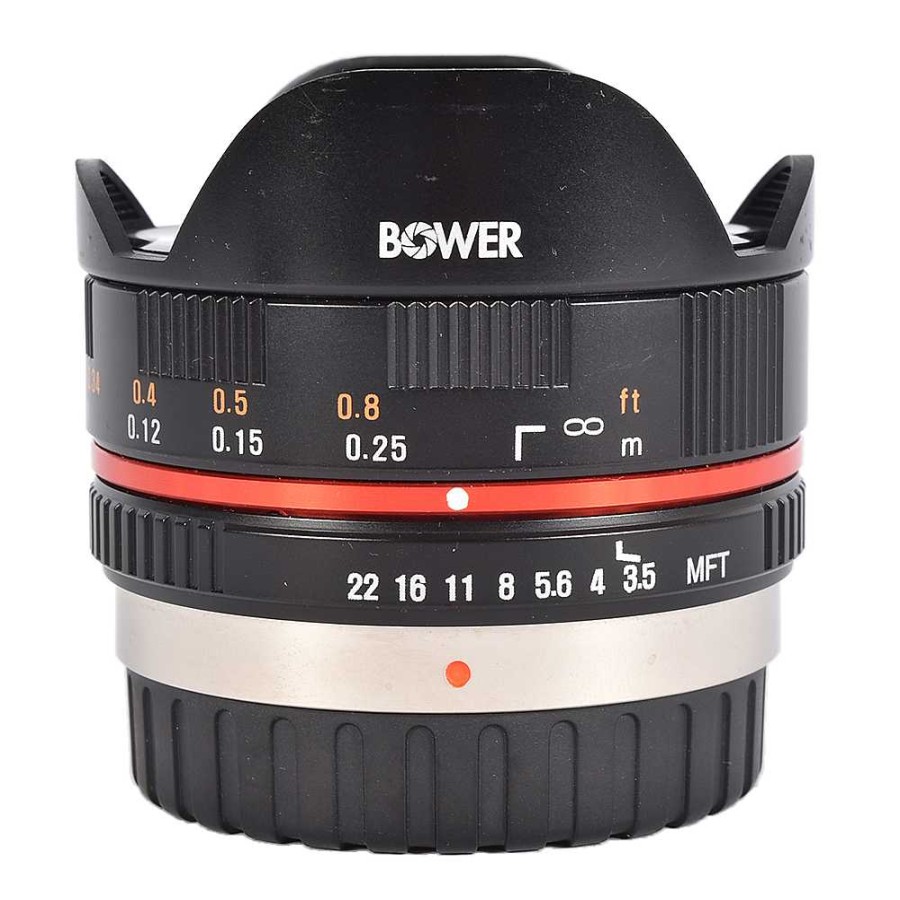 Bower Mirrorless Lenses | Bower 7.5Mm F/3.5 Fish-Eye Umc Manual Focus Lens For Mft (Micro Four Thirds)