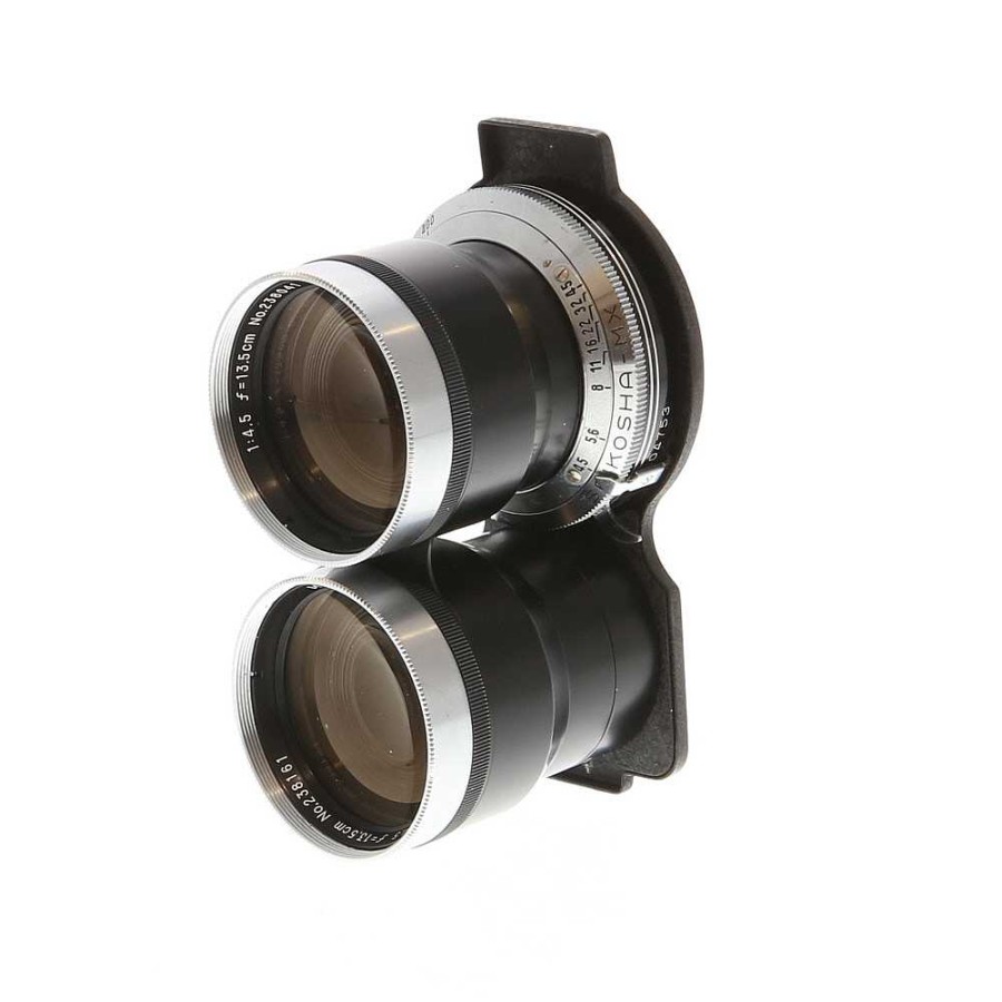 Mamiya Medium Format Lenses | Mamiya-Sekor 13.5Cm (135Mm) F/4.5 Seikosha-Mx Lens For Tlr, Chrome {46} Speeds To 1/400