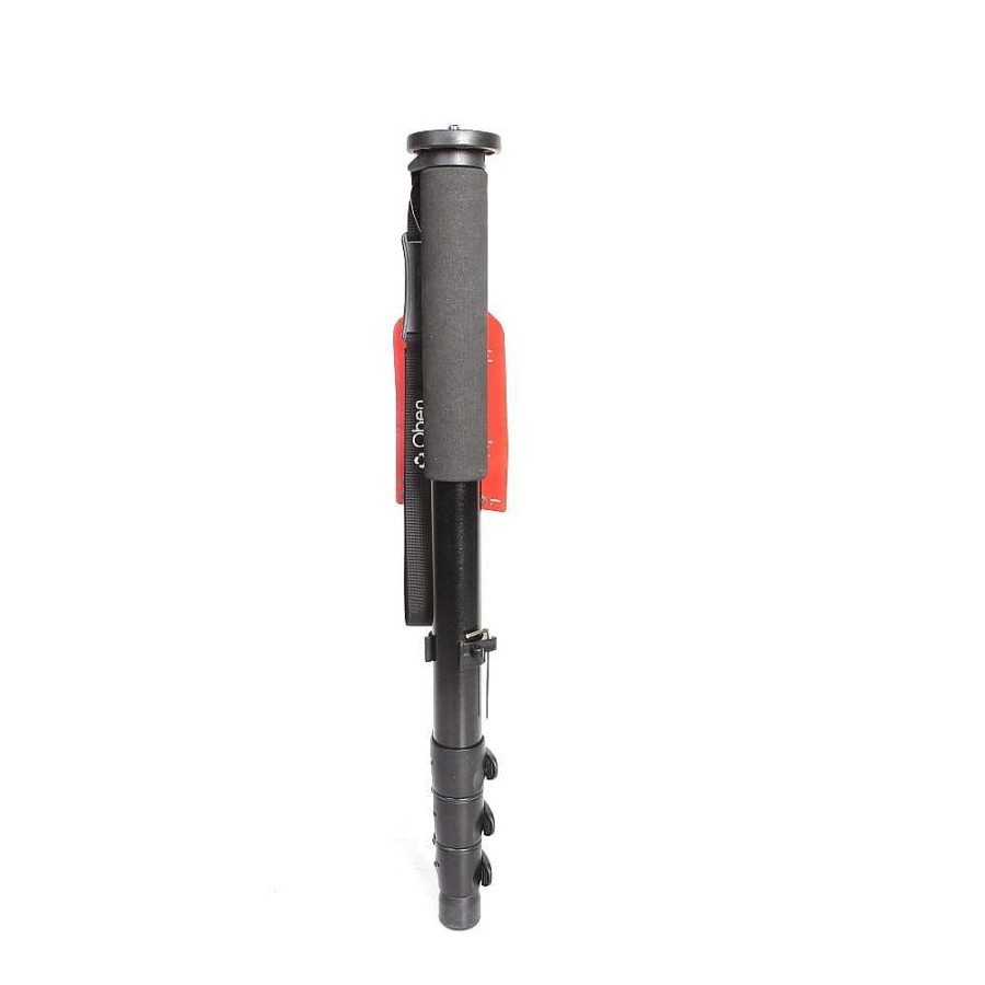 Oben Monopods | Oben Acm-2400 Aluminum Monopod, 4-Section, Black, 21.3-63.2 In.