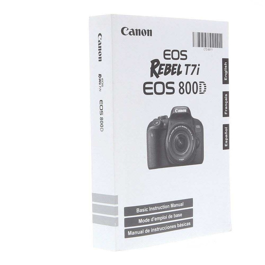 Canon Books, Instructions & Videos | Canon Eos Rebel T7I/Eos 800D Instructions