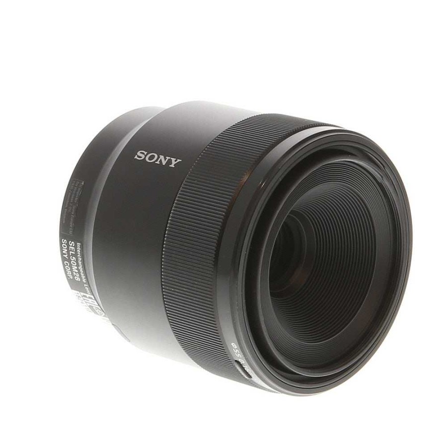 Sony Mirrorless Lenses | Sony Fe 50Mm F/2.8 Macro Full-Frame Autofocus Lens For E-Mount, Black {55} Sel50M28