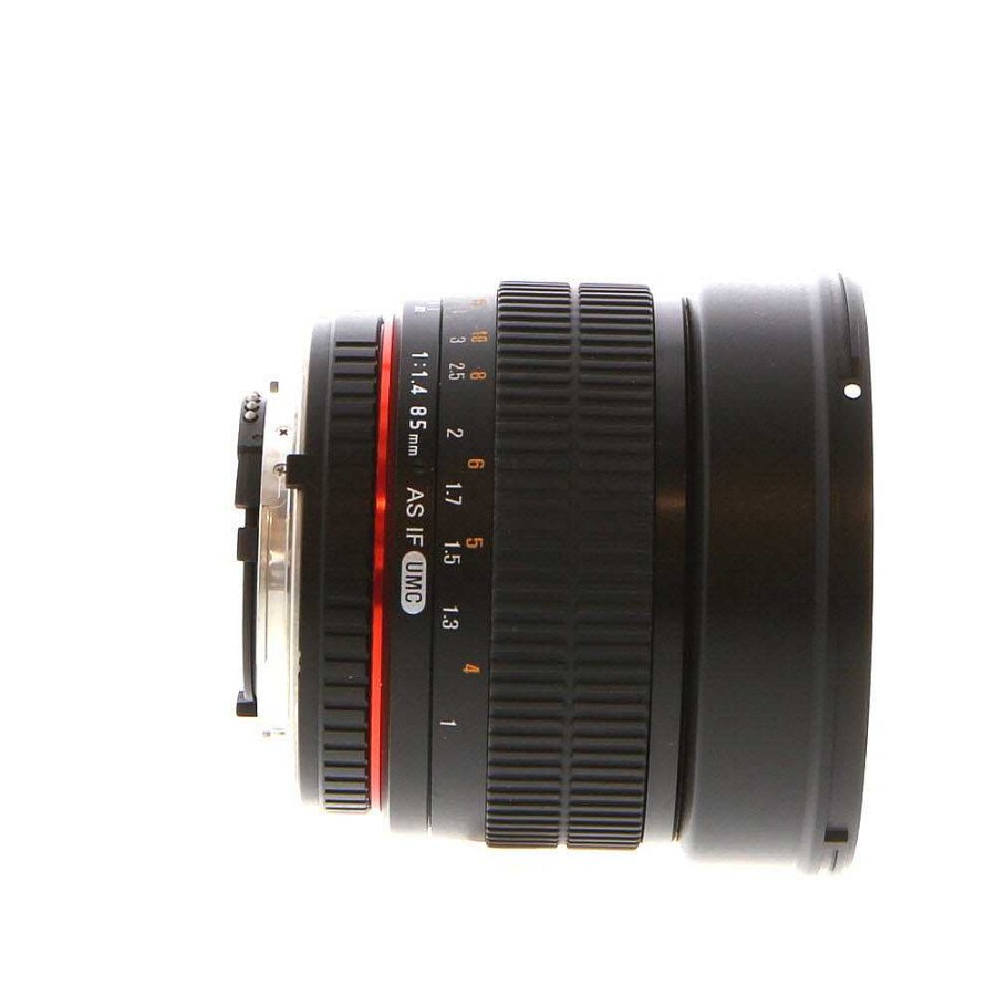 Samyang Slr & Dslr Lenses | Samyang 85Mm F/1.4 As If Umc Manual Focus Lens For Nikon F-Mount, Black {72}