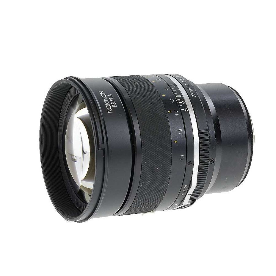 Rokinon Mirrorless Lenses | Rokinon 85Mm F/1.4 Series Ii Manual Focus Aps-C Lens For Canon Ef-M Mount, Black {72} With De-Click Switch