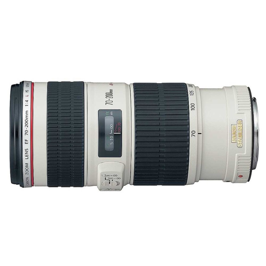 Canon Slr & Dslr Lenses | Canon 70-200Mm F/4 L Is Usm Ef-Mount Lens, White {67}