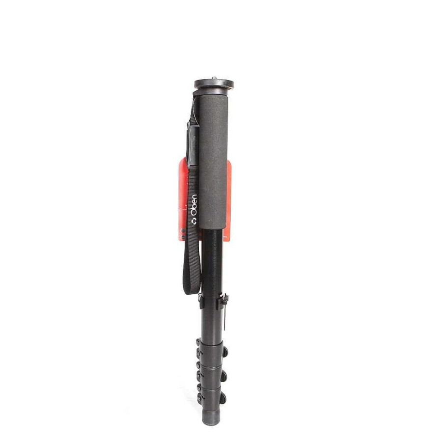 Oben Monopods | Oben Acm-2400 Aluminum Monopod, 4-Section, Black, 21.3-63.2 In.