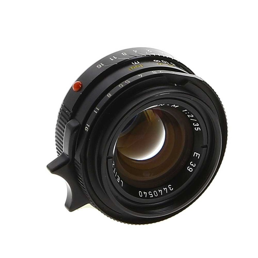 Leica Rangefinder Lenses | Leica 35Mm F/2 Summicron-M Lens For M-Mount, Black, Canada {E39} 11310 (Version 4)