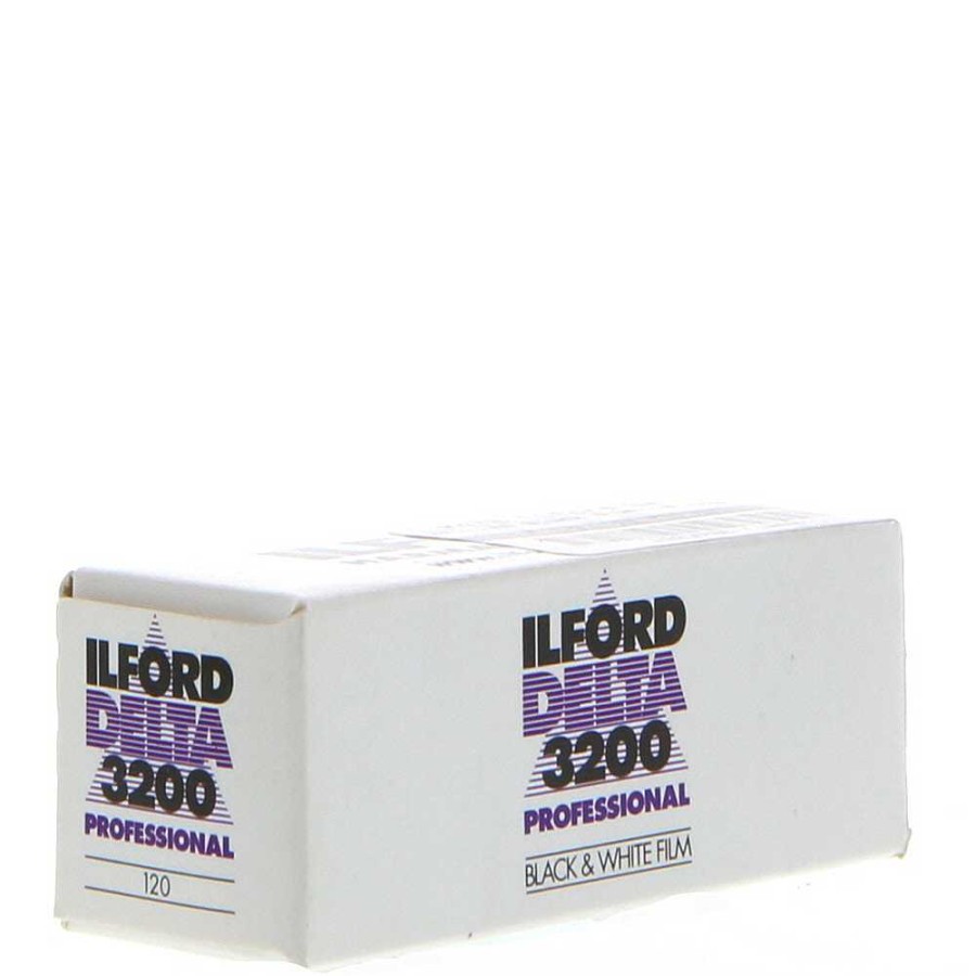 Ilford Medium Format Accessories | Ilford Delta 3200 Professional Black & White Negative Film, 120 Roll, Iso 3200