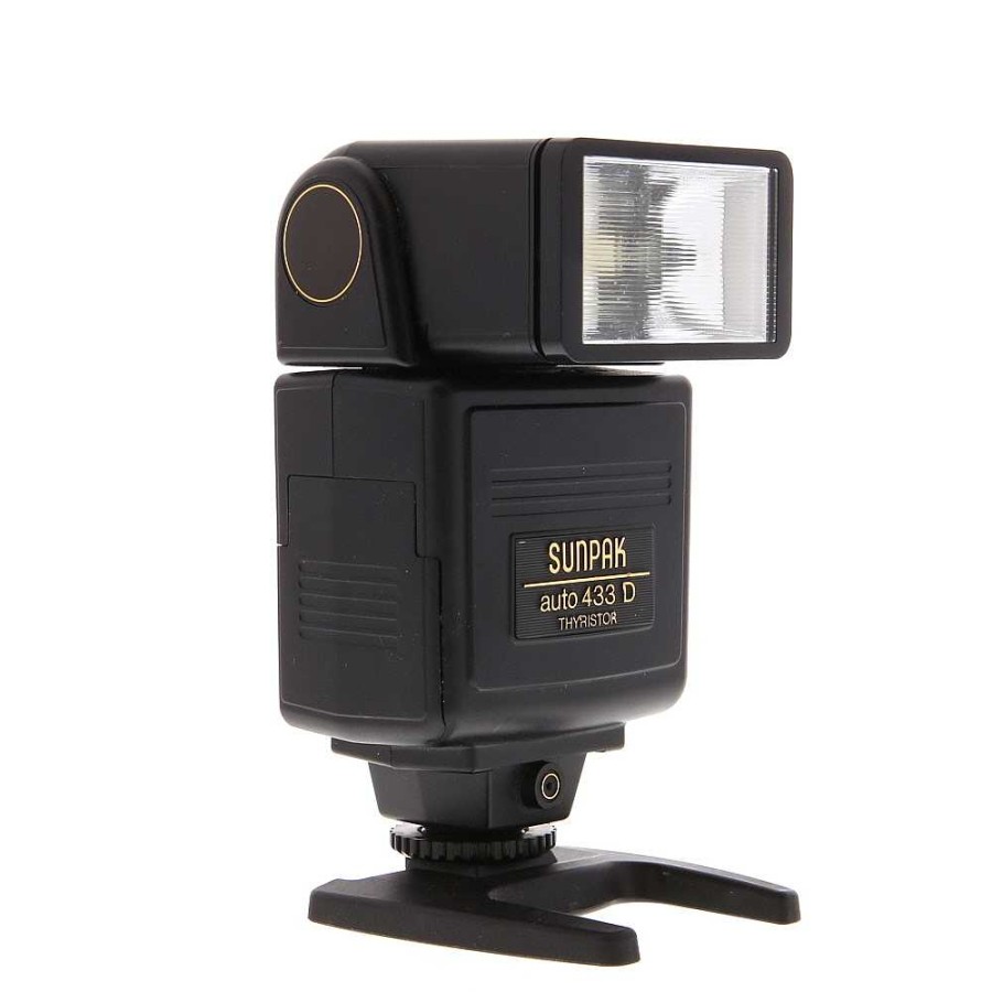 Sunpak On-Camera Flashes & Lights | Sunpak 433D Flash For Nikon [Gn120] {Bounce, Swivel}