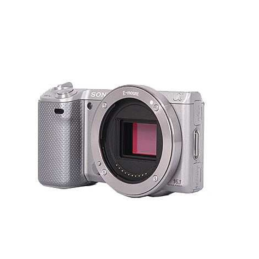 Sony Mirrorless Cameras | Sony Nex-5N Mirrorless Camera Body, Silver {16.1Mp}