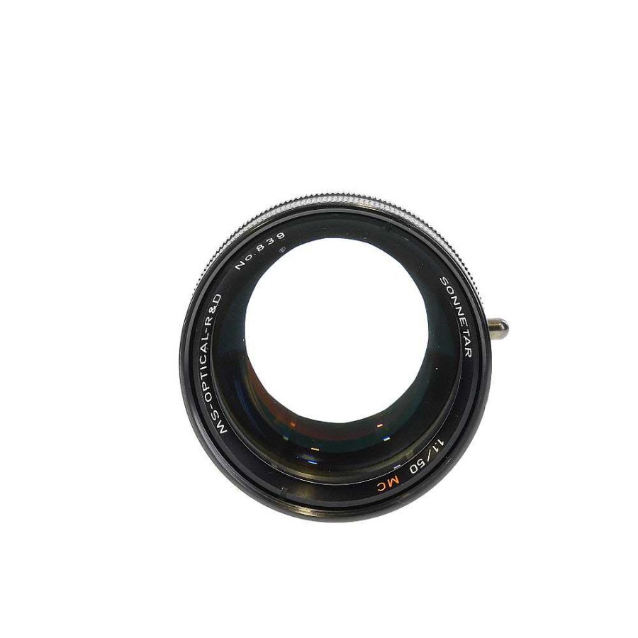 MS-Optics Rangefinder Lenses | Ms-Optics 50Mm F/1.1 Sonnetar Lens For Leica M-Mount, Black {55}