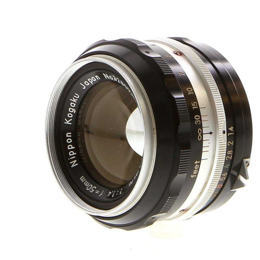 Nikon Slr & Dslr Lenses | Nikon 50Mm F/1.4 Nikkor-S Auto Non Ai Nippon Kogaku Japan Manual Focus Lens, Chrome {52}