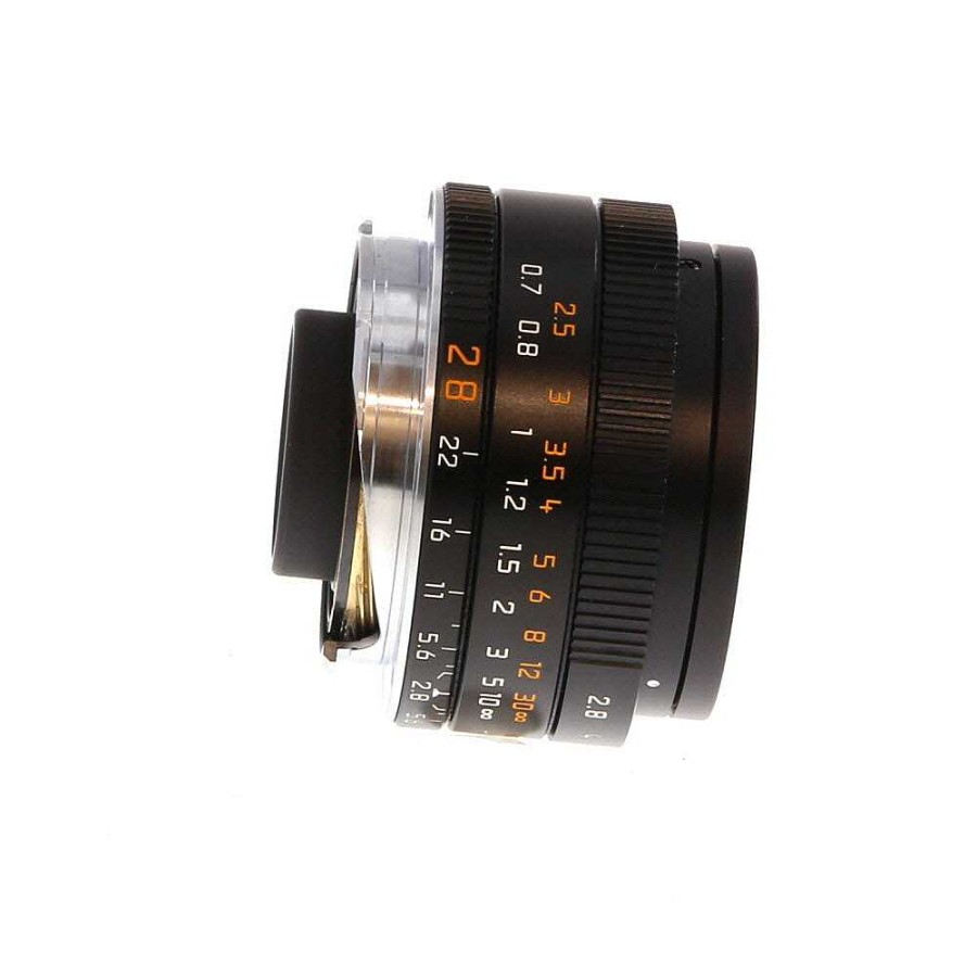 Leica Rangefinder Lenses | Leica 28Mm F/2.8 Elmarit-M Asph. M-Mount Lens With Protection Ring, Germany, Black, 6-Bit {39} 11677