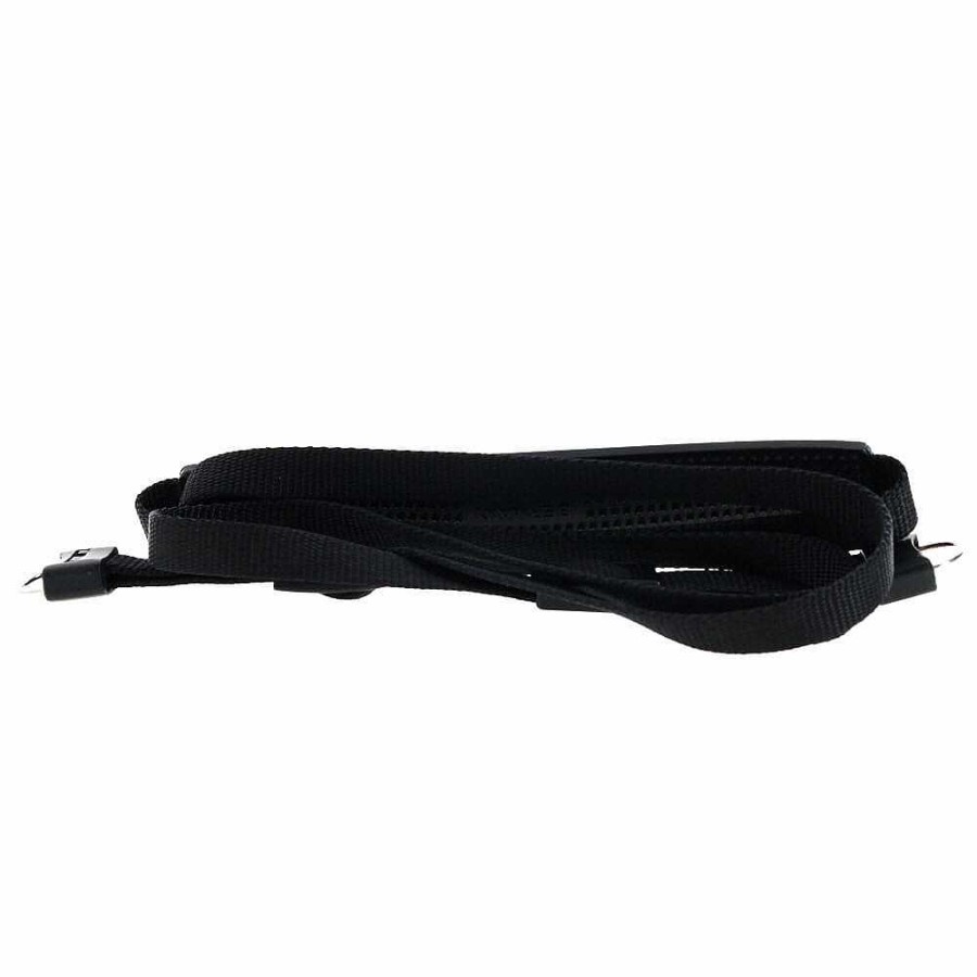 Leica Camera Accessories | Leica Fiber Strap With 1 In. Tapered Rubber Pad, Black (14312)