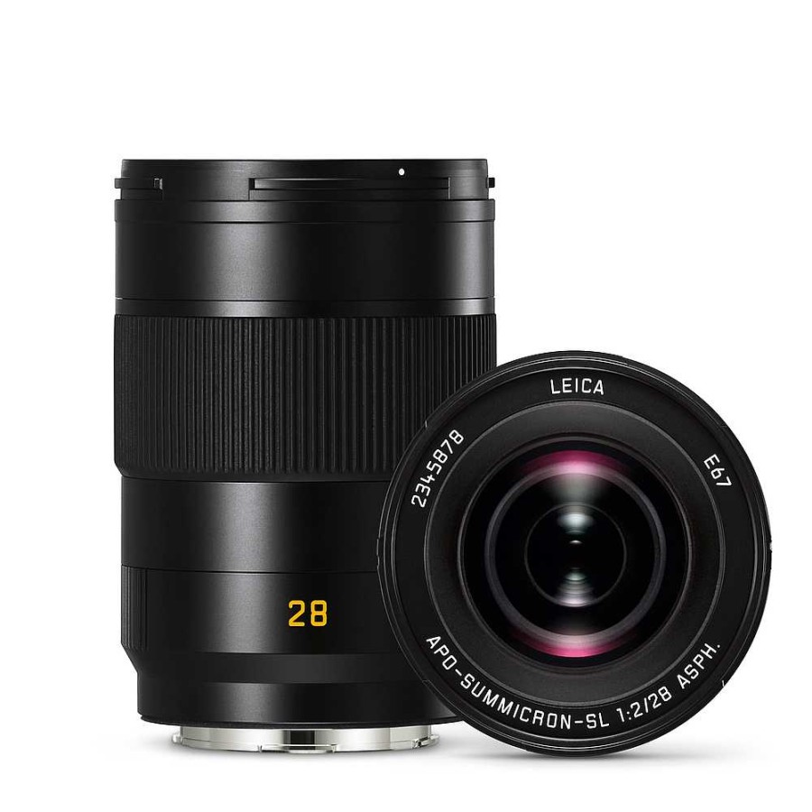 Leica Mirrorless Lenses | Leica 28Mm F/2 Apo-Summicron-Sl Asph. Full-Frame Lens For Leica L-Mount, Black {E67} 11183