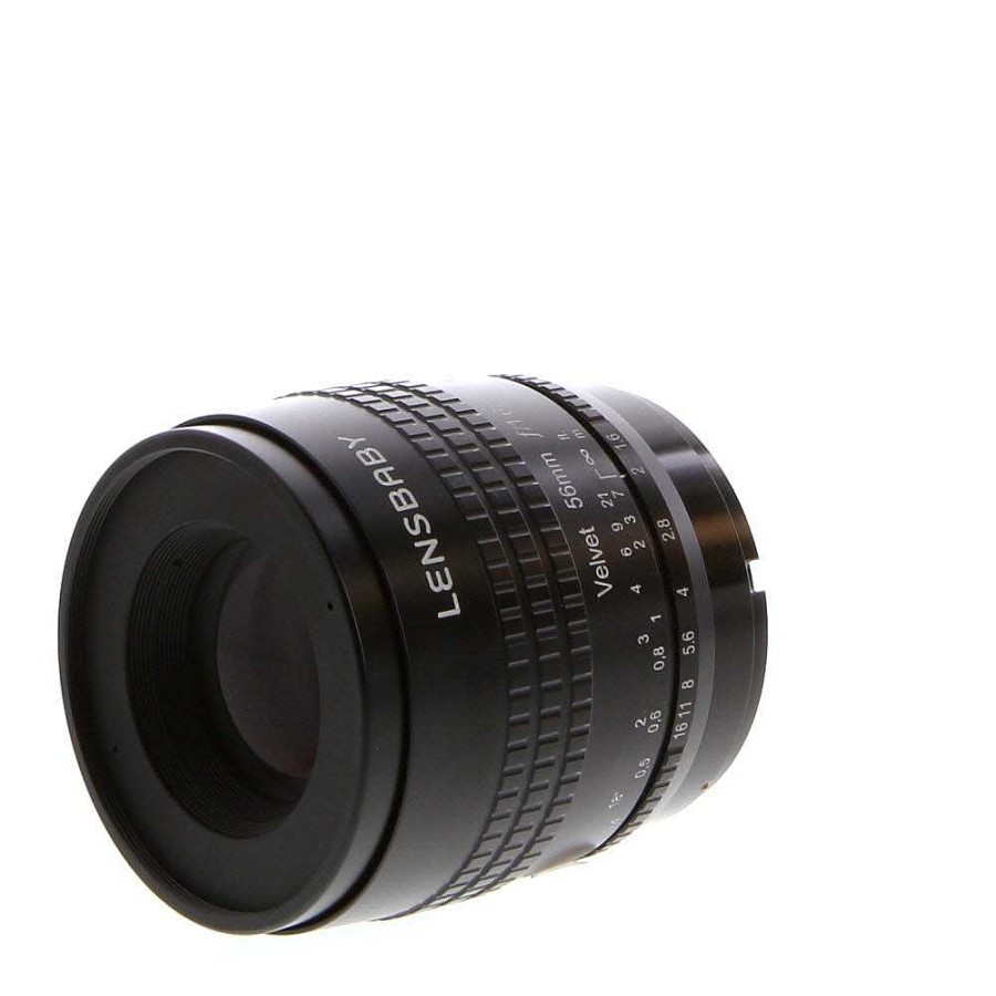 Lensbaby Mirrorless Lenses | Lensbaby Velvet 56Mm F/1.6 Manual Lens For Sony E-Mount, Black {62}