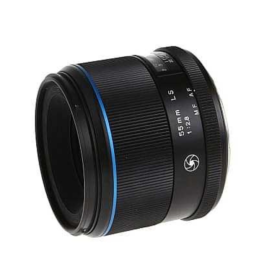 Schneider Medium Format Lenses | Schneider-Kreuznach Blue Ring Ls 55Mm F/2.8 Af Leaf Shutter Lens For Xf 645 Bayonet Mount, Black {72}