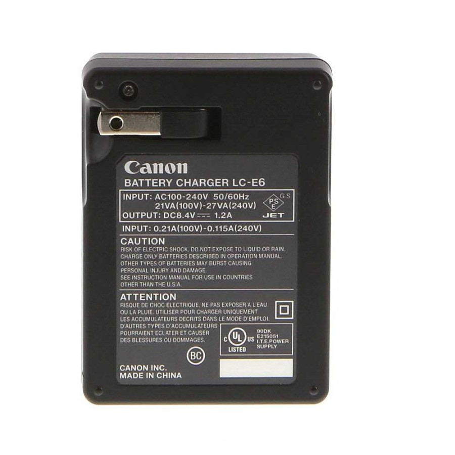 Canon Camera Accessories | Canon Battery Charger Lc-E6 For Lp-E6, Lp-El