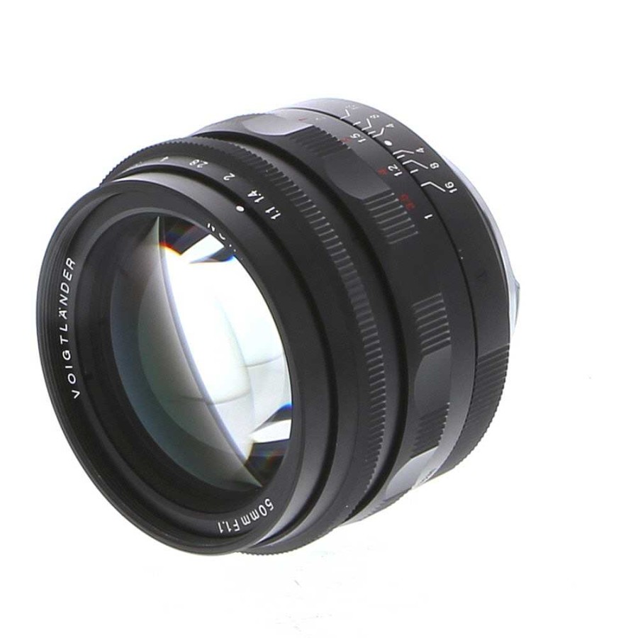 Voigtlander Rangefinder Lenses | Voigtlander 50Mm F/1.1 Nokton Vm Lens For Leica M-Mount, Black {58}