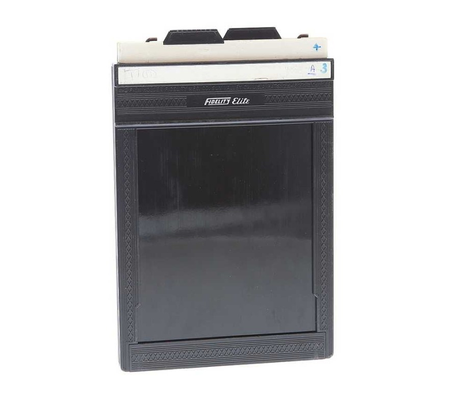 Fidelity Large Format Accessories | 4X5 Fidelity Elite Sheet Film Holder, Plastic