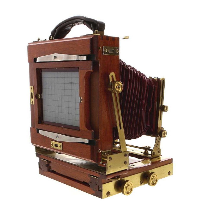 Wisner Large Format Film Cameras | Wisner 4X5 Traditional Field Camera With Red Bellows