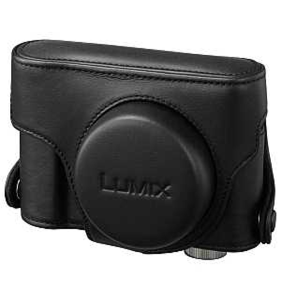 Panasonic Bags & Cases | Panasonic Dmw-Clx5Pp-K Black Leather Case (Lx5)