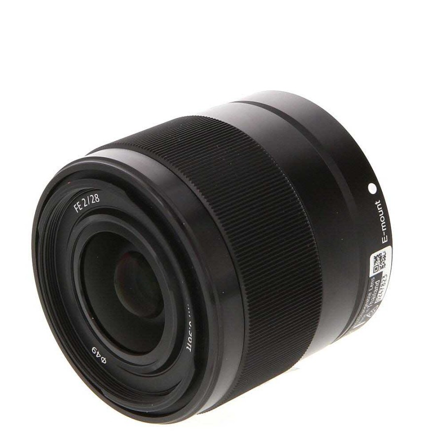 Sony Mirrorless Lenses | Sony Fe 28Mm F/2 Full-Frame Autofocus Lens For E-Mount, Black {49} Sel28F20