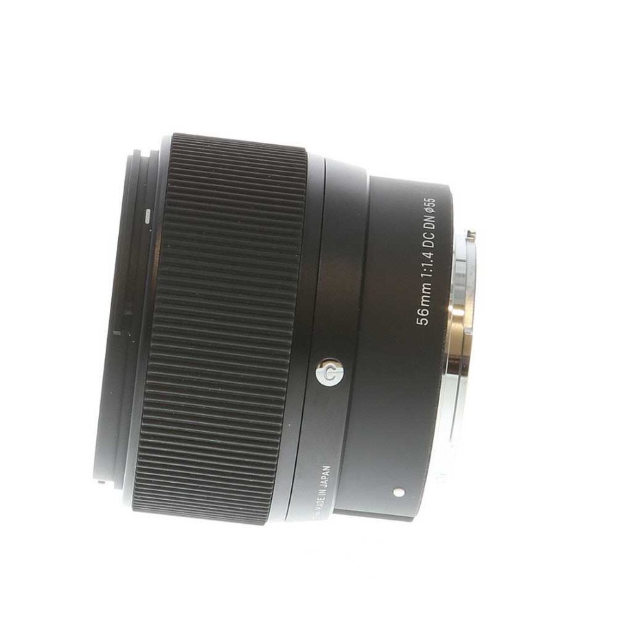 Sigma Mirrorless Lenses | Sigma 56Mm F/1.4 Dc Dn C (Contemporary) Autofocus Lens For Mft (Micro Four Thirds), Black {55}