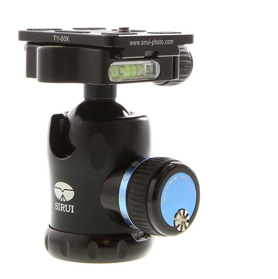 Sirui Tripod Heads | Sirui K-10X Ball Head With Quick Release Clamp (Load Capacity: 44 Lb)