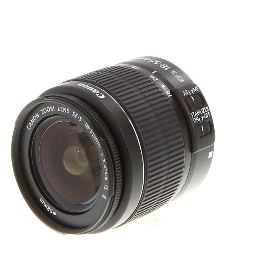 Canon Slr & Dslr Lenses | Canon Ef-S 18-55Mm F/3.5-5.6 Is Ii Macro Autofocus Aps-C Lens, Black {58}