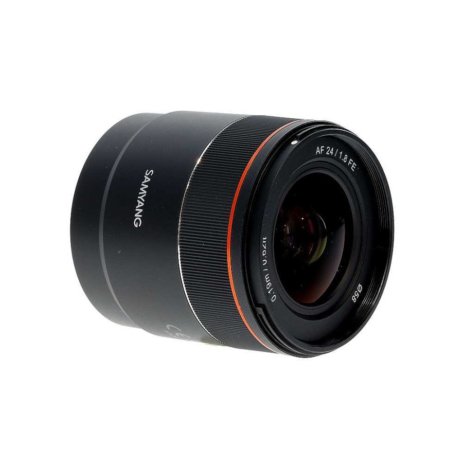 Samyang Mirrorless Lenses | Samyang Af 24Mm F/1.8 Fe Full-Frame Autofocus Lens For Sony E-Mount, Black {58}