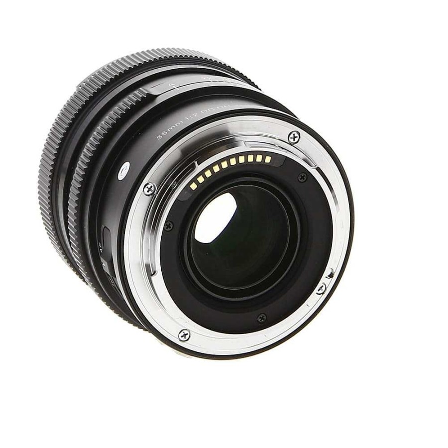 Sigma Mirrorless Lenses | Sigma 35Mm F/2 Dg Dn C (Contemporary) Full-Frame Autofocus Lens For Leica L-Mount, Black {58}