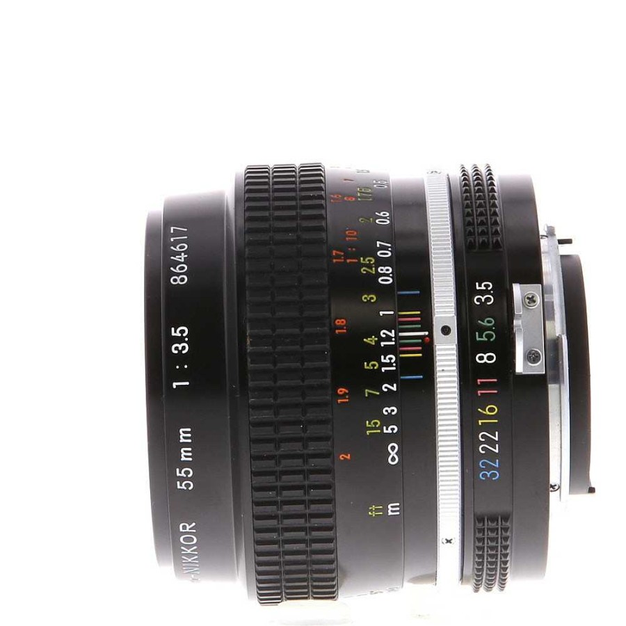 Nikon Slr & Dslr Lenses | Nikon 55Mm F/3.5 Micro-Nikkor Non Ai Manual Focus Lens {52}