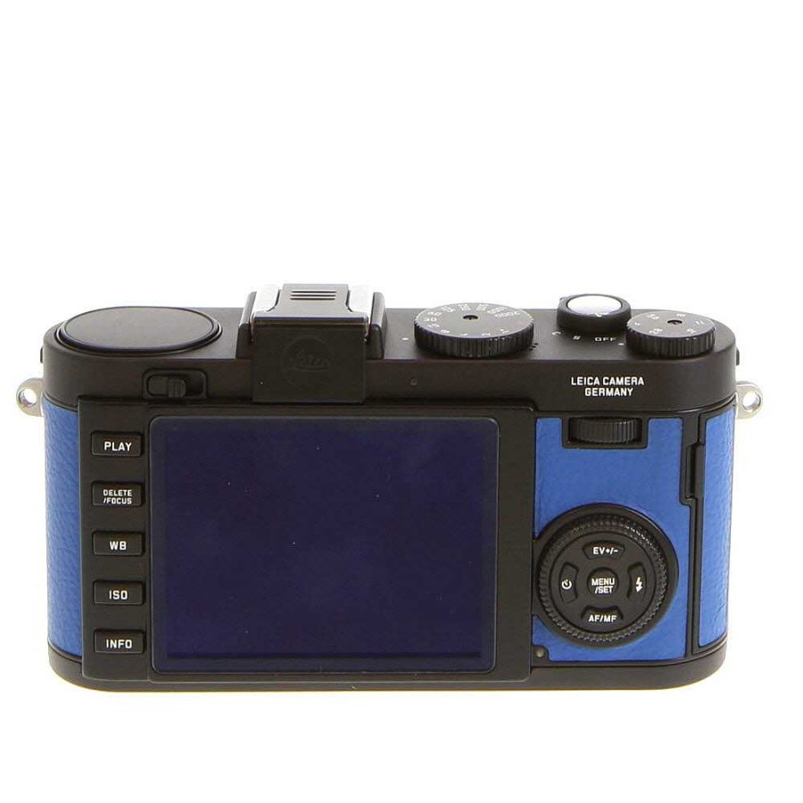 Leica Compact Cameras | Leica X2 Digital Camera, A La Carte Capri Blue/Black Anodized {16.5Mp} 18450