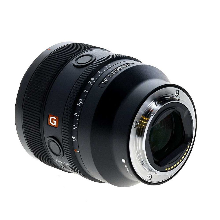 Sony Mirrorless Lenses | Sony Fe 50Mm F/1.4 Gm Full-Frame Autofocus Lens For E-Mount, Black {67} Sel50F14Gm