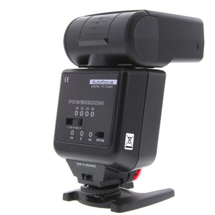 Bower On-Camera Flashes & Lights | Bower Sfd680C Flash For Canon Eos [Gn139] {Bounce, Swivel, Zoom}