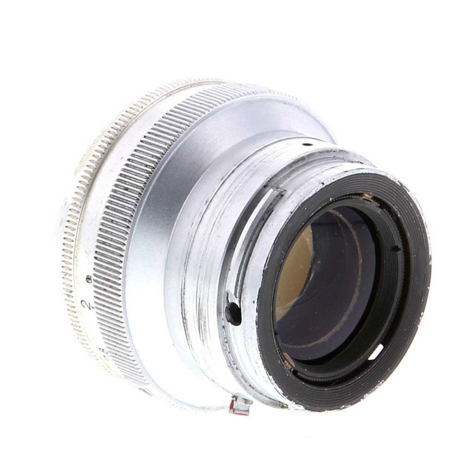 Krasnogorsk Rangefinder Lenses | Kmz 5Cm (50Mm) F/2 Jupiter-8 Lens For Contax Rangefinder, Chrome