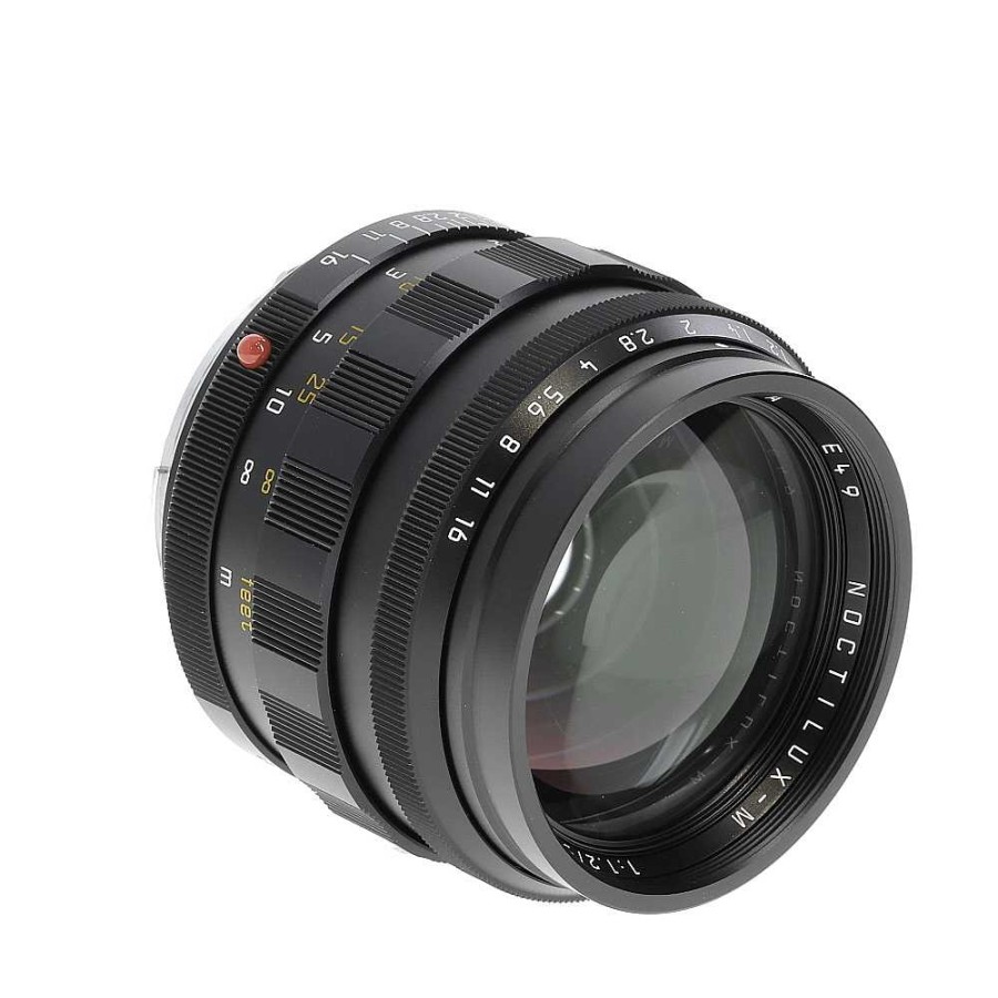 Leica Rangefinder Lenses | Leica 50Mm F/1.2 Noctilux-M Asph. M-Mount Lens, Black Anodized, 6-Bit {E49} 11686