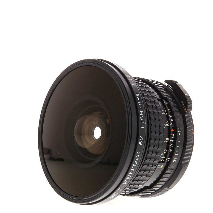 Pentax Medium Format Lenses | Pentax 35Mm F/4.5 Fisheye Late Lens For Pentax 6X7 Series {Built-In}