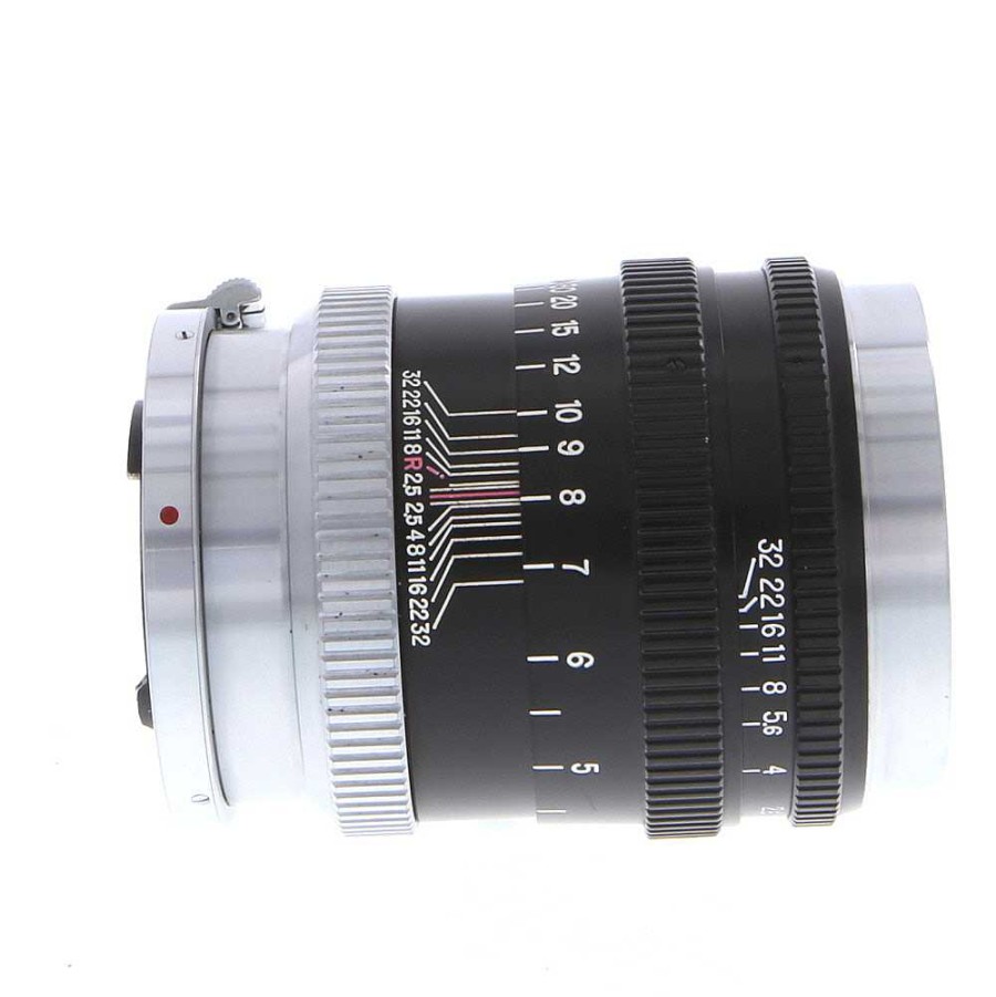 Nikon Rangefinder Lenses | Nikon 10.5Cm (105Mm) F/2.5 Nikkor-P.C (Red R) Nippon Kogaku Japan Lens For Rangefinder, Black/Chrome {52}