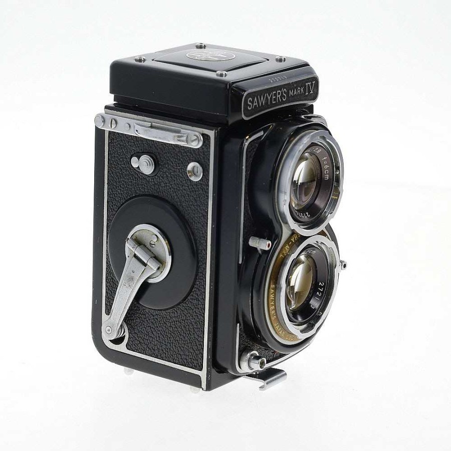 Miscellaneous Medium Format Film Cameras | Sawyer'S Mark Iv Twin Lens Camera