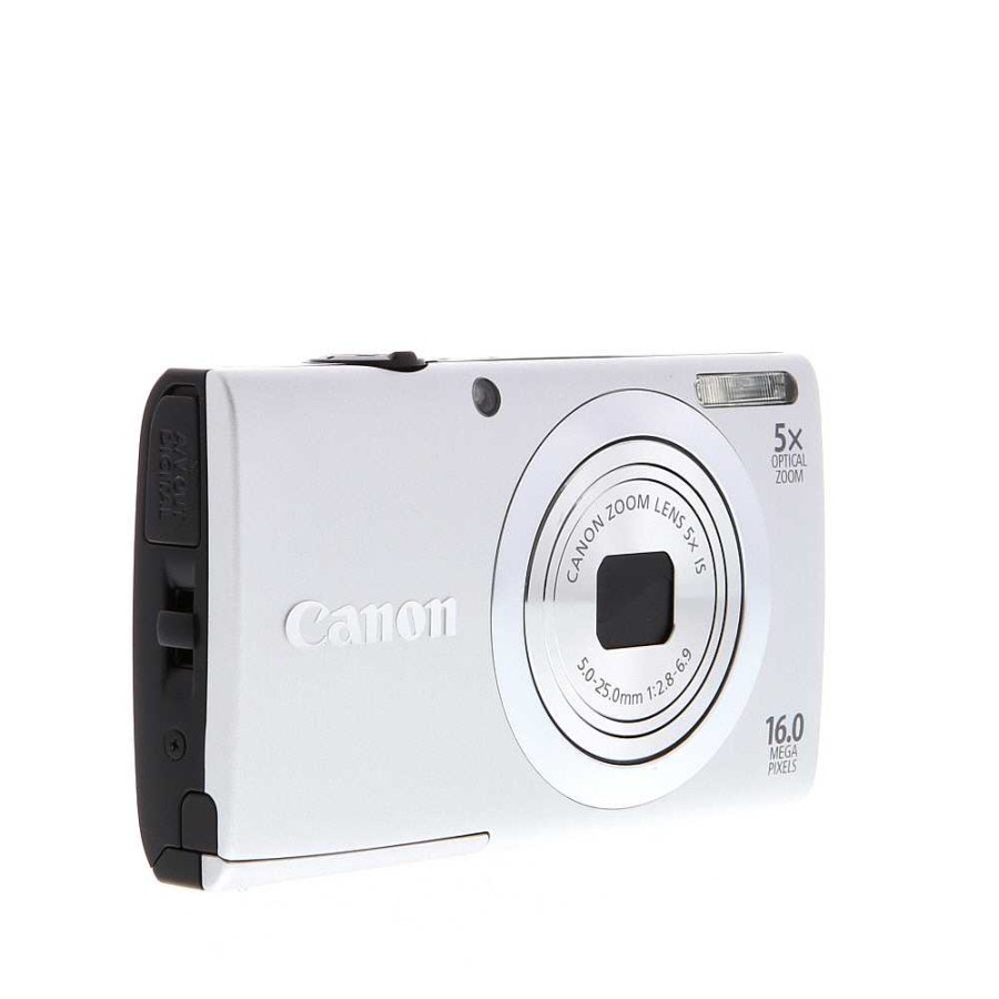 Canon Compact Cameras | Canon Powershot A2400 Is Digital Camera, Silver {16Mp}