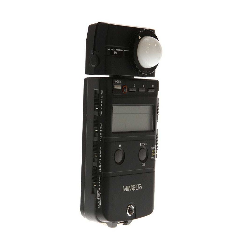 Minolta Light Meters & Accessories | Minolta Flash Meter Iv With Spherical Diffuser (Ambient/Flash)