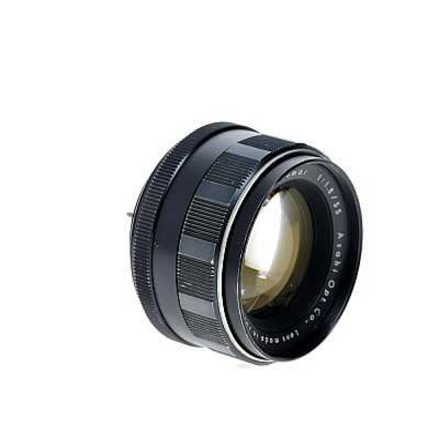 Pentax Slr & Dslr Lenses | Pentax 55Mm F/1.8 Asahi Opt. Co. Auto-Takumar With Semi-Auto Diaphragm Manual Focus Lens For M42 Screw Mount, Black/Chrome {46}