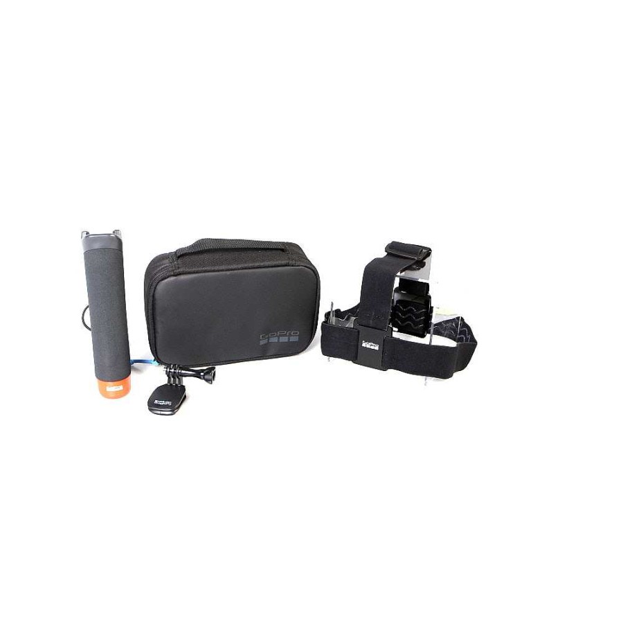 GoPro Movie & Video Accessories | Gopro Adventure Kit 2.0 For Hero Action Cameras -Includes: The Handler Floating Grip, Head Strap/Quick Clip