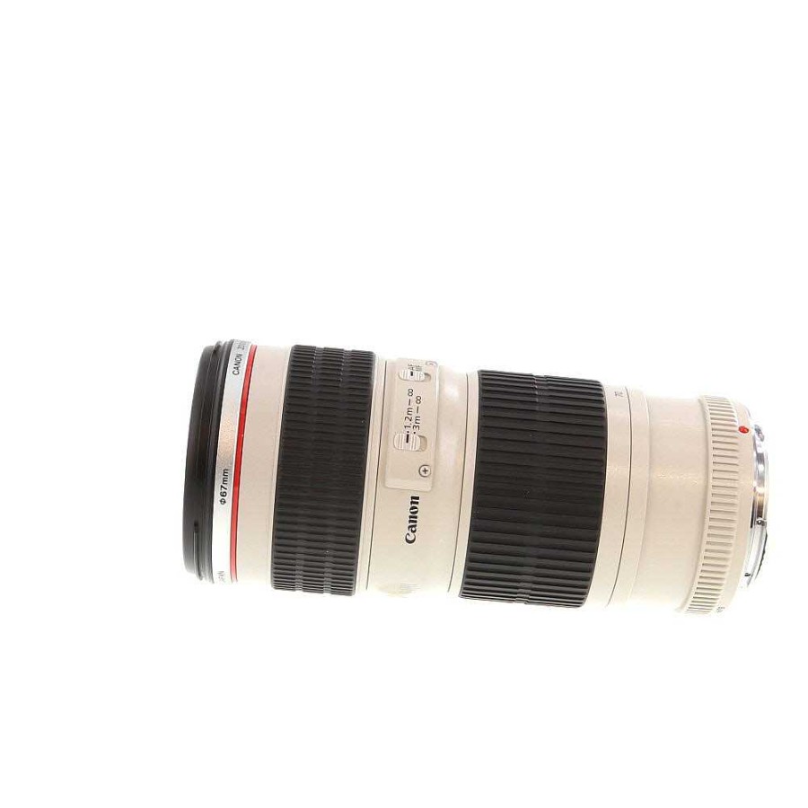 Canon Slr & Dslr Lenses | Canon 70-200Mm F/4 L Usm Ef-Mount Lens, White {67}