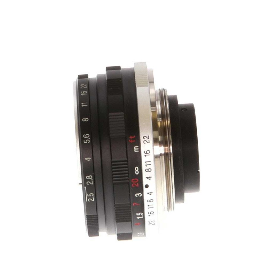 Voigtlander Rangefinder Lenses | Voigtlander 35Mm F/2.5 Color Skopar (P) Lens For M39 Leica Screw Mount, Black/Chrome {43}